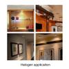 G9 25W Halogen Bulb T4 JCD Bi-pin Base 120V Clear Warm White 2700K - 10 Pack view 4
