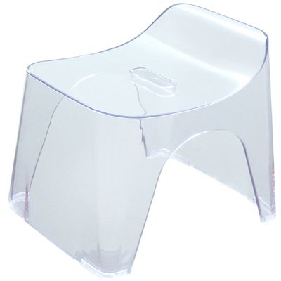 Sincatec Hubus 427581 Bath Chair, H30, Seat Height: 11.8 inches (30 cm), Clear