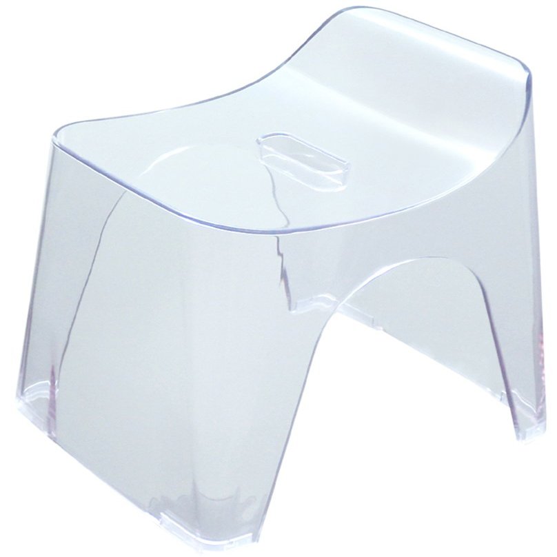 Sincatec Hubus 427581 Bath Chair, H30, Seat Height: 11.8 inches (30 cm), Clear