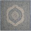 SAFAVIEH Washable Rug Outdoor Courtyard Collection - 8' x 11', Light Grey & Blue, Non-Shedding & Easy Cleaning, Ideal for Patio, Backyard, Mudroom (CY8751-36812) view 3