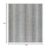 SAFAVIEH Washable Rug Outdoor Courtyard Collection - 8' x 11', Light Grey & Blue, Non-Shedding & Easy Cleaning, Ideal for Patio, Backyard, Mudroom (CY8736-36812) view 2