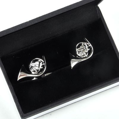 Cufflinks - French Horns for Composer / Musician / Orchestra