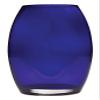 Barski - Handmade Glass - Oval Shaped vase - Cobalt - 12" H (12 Inches High) Made in Europe view 1