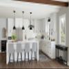 Design House Brookings Shaker Fully Assembled Base Kitchen Cabinet B27, 27 W x 24 D x 34.5 H, Painted White, Solid Wood, Design House, 613174 view 2
