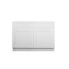 Design House Brookings Shaker Fully Assembled Sink Base Kitchen Cabinet SB48, 48 W x 24 D x 34.5 H, Painted White, Solid Wood, Design House, 613315 view 4