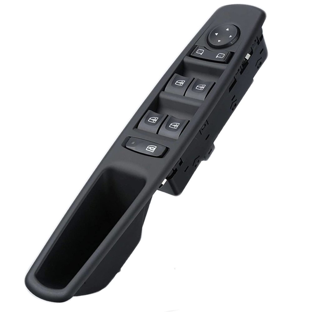 LadyCent Car Window Switch for Renault Megane Fluence L30 2010-2016, Electric Master Window Switch