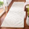 SAFAVIEH Vermont Collection Runner Rug - 2'3" x 8', Ivory, Handmade Wool & Cotton, Ideal for High Traffic Areas in Living Room, Bedroom (VRM101A) view 1