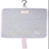 Nickknac 02819-01 Sweatshirt Toe Shoe Case, Holds 3 Pairs, Deodorizing, Gray, W 11.0 x H 15.4 inches (28 x 39 cm), FairyToe Ballet Supplies view 1