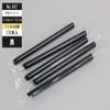 Shibase Industries 642 Diamond Straws, Straight, Single Tip, Angled, 7.1 inches (18 cm), Pack of 170, Black view 3