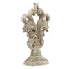 A & B Home 15" Decorative Abstract Cement Sculpture with Distressed Finish for Indoor and Outdoor Use view 2