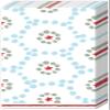 IHR Bulk 4-Ply Pocket Tissues, 15-Packs of 10-Count, Winter Dotty Light Blue view 1