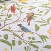 Brandream American Country Botanical Flower Birds Print Bedding 800tc Cotton Sateen Romantic Floral Duvet Cover 3pc Set Colorful Pattern view 4