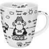 Sheepworld 45136 Printed Mug Ohne Opa ist Alles Doof Porcelain Cake Stand, Multi-Color, 9.5 x 9.5 x 11 cm view 2