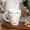 Sheepworld 45136 Printed Mug Ohne Opa ist Alles Doof Porcelain Cake Stand, Multi-Color, 9.5 x 9.5 x 11 cm view 3