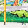 HR Kids Carpet Play Mat: City Life, Perfect for Playing with Cars and Toys on Harbor Map Streets - Non-Slip Rug in Blue, Yellow, and Multi Colors, Ideal for Imaginative Play view 2