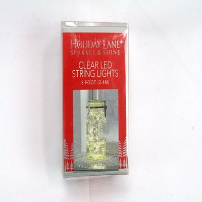 Holiday Lane Led 8-foot Starry Garland Strand