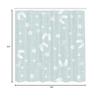 Ambesonne Aqua Shower Curtain, Beach Theme Design Shells Starfishes Flip Flops Glasses Summer Holiday Image, Cloth Fabric Bathroom Decor Set with Hooks, 69" W x 84" L, Seafoam and White view 3