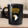 101st Airborne Coffee Mug - Army Ranger Black or White view 3