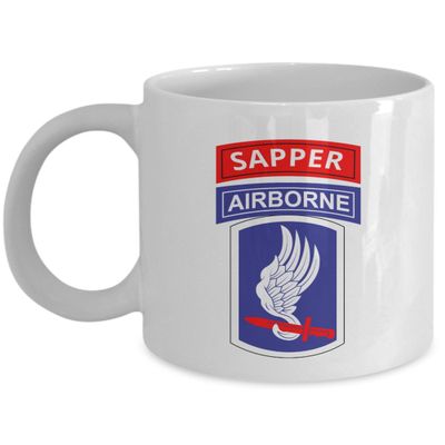 173rd Airborne Coffee Mug - Sapper Tab