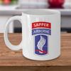 173rd Airborne Coffee Mug - Sapper Tab view 3