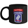 173rd Airborne Coffee Mug - Sapper Tab view 1