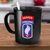 173rd Airborne Coffee Mug - Sapper Tab view 4