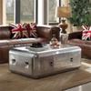 Acme Brancaster Square Coffee Table in Aluminum view 4