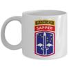 172nd Infantry Coffee Mug - Ranger Sapper view 1