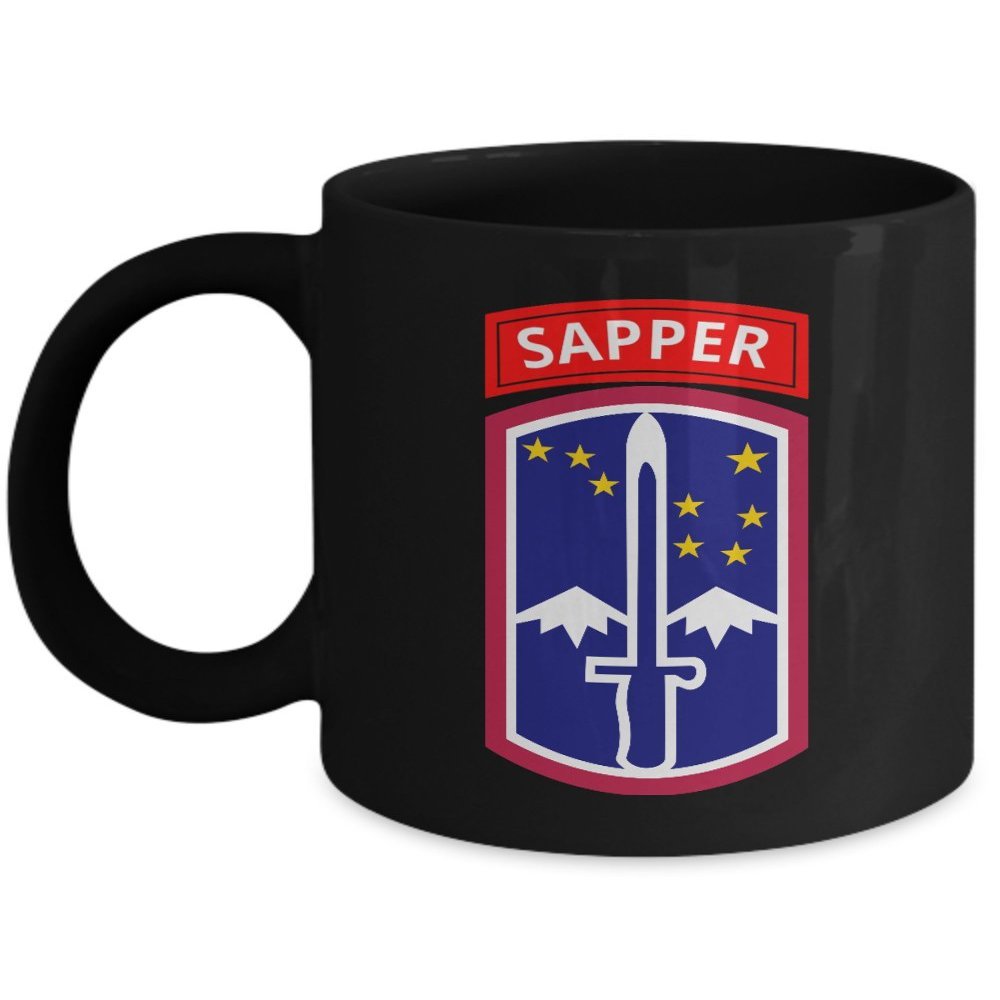 172nd Infantry Coffee Mug - Sapper Tab