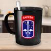 172nd Infantry Coffee Mug - Sapper Tab view 3