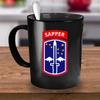 172nd Infantry Coffee Mug - Sapper Tab view 4