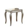 ACME Furniture Francesca End Table, Champagne view 1