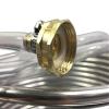 Coldbreak Brewing Equipment CB13825SSV COLDBREAK 25' Wort Chiller, 3/8" Stainless Steel, 4' Vinyl Tubing, Heavy-duty Garden Hose Fitting, Copper view 2