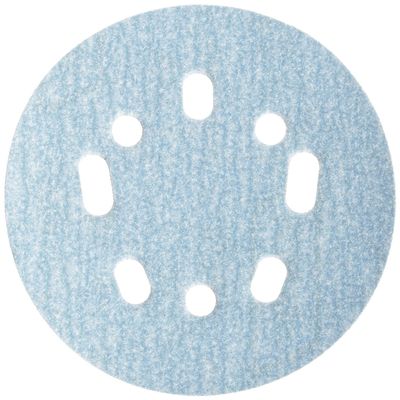 Norton 1918648 ProSand 5 in. Ceramic Blend Hook & Loop 5 & 8 Hole UVH Finishing Disc44; 320 Grit Extra Fine - Pack of 1010