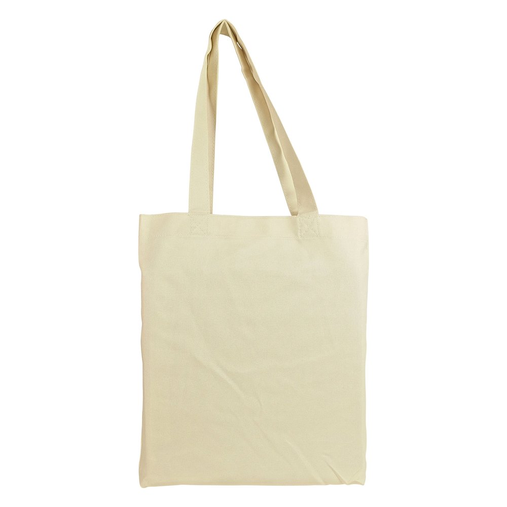 NuFazes 13" x 16" Simple Soft Polyester Shopping Grocery Bag (Tote) - 96 Pack
