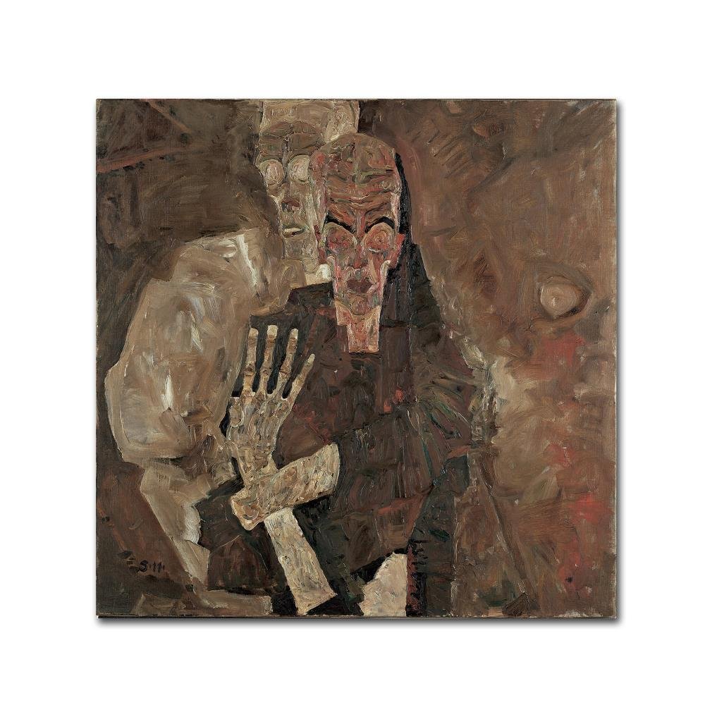 Trademark Fine Art Death and Man Wall Decor