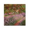 Trademark Fine Art the Garden At Giverny Wall Decor view 1