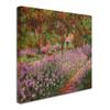 Trademark Fine Art the Garden At Giverny Wall Decor view 2