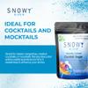 Snowy River Sky Blue, Cocktail & Margarita Sugar Rimmer - Vibrant Color Glass Rimming Sugar with Medium Crystal Texture - 4oz view 3