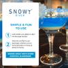 Snowy River Sky Blue, Cocktail & Margarita Sugar Rimmer - Vibrant Color Glass Rimming Sugar with Medium Crystal Texture - 4oz view 4