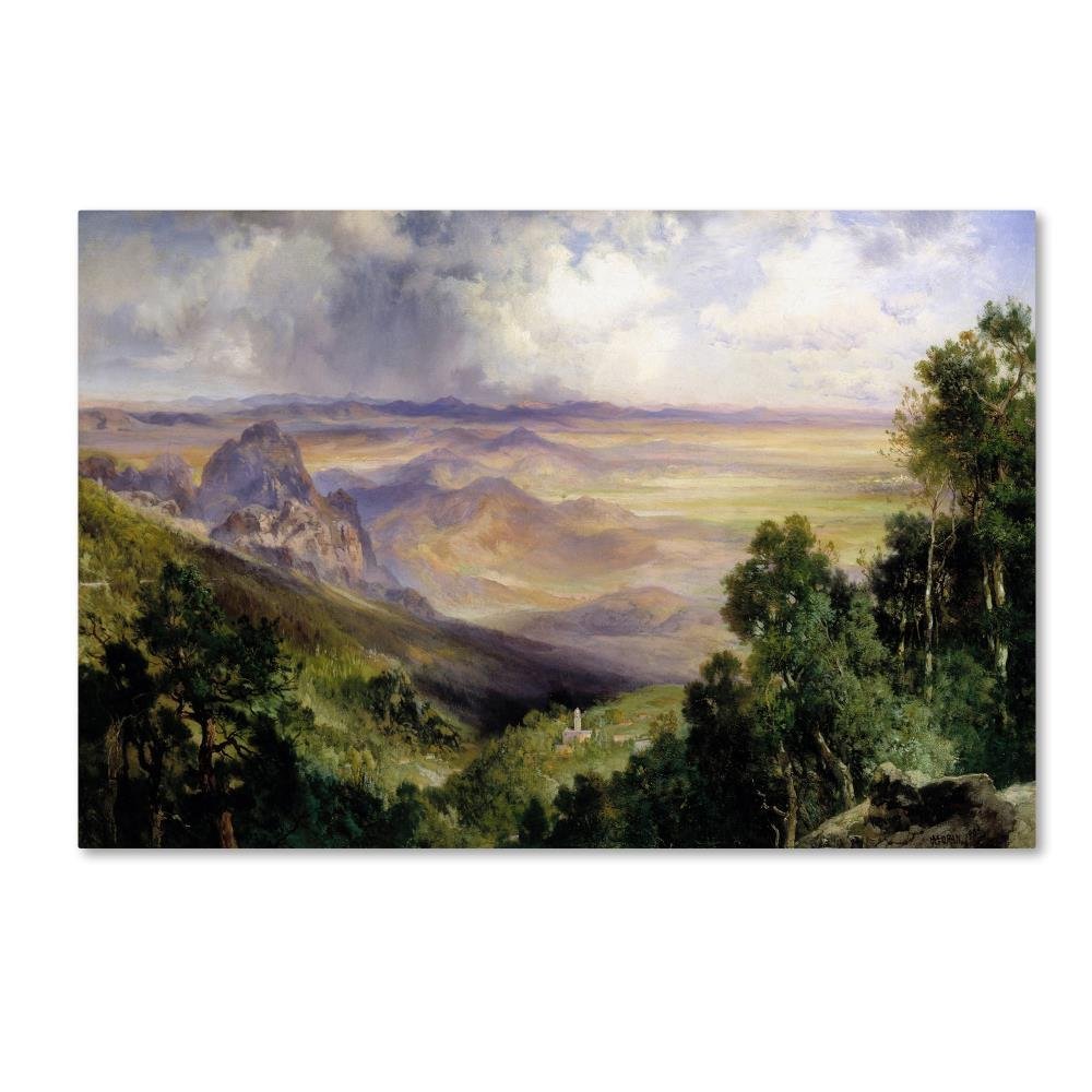 Trademark Fine Art Valley Of Cuernavaca by Thomas Moran, 16x24-Inch