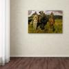 Canvas Wall Art - Viktor Vasnetsov 'Heroes' Wall Art for Living Room, Bedroom, or Office Dcor by Trademark Fine Art view 2