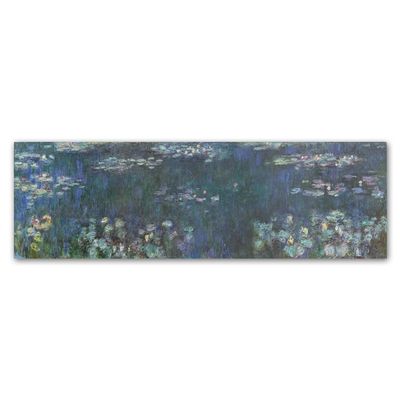 Trademark Fine Art the Water Lillies Green Reflections Wall Dcor