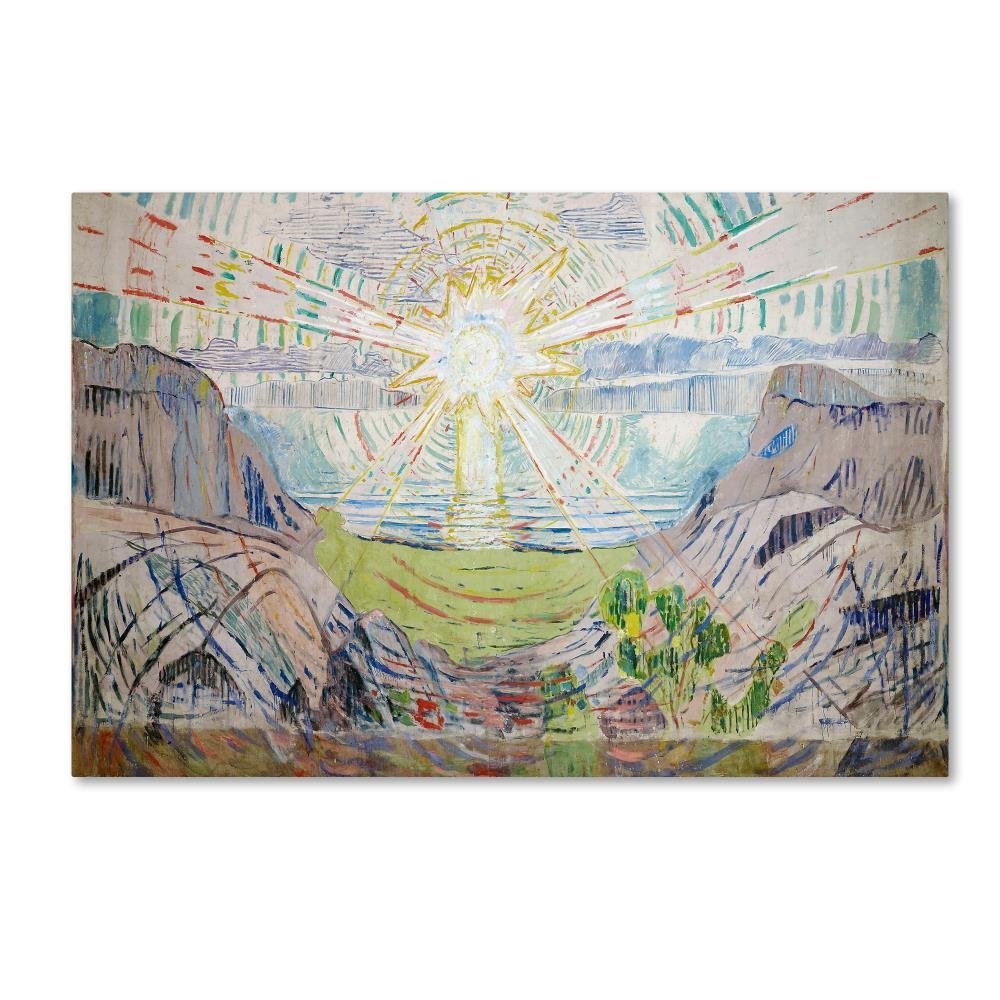 Trademark Fine Art the Sun Wall Dcor