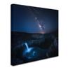 Trademark Fine Art Palouse Waterfall and the Milky Way Wall Dcor view 2