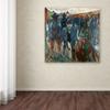 Workers On Their Way Home by Edvard Munch, 18x18-Inch Canvas Wall Art view 2