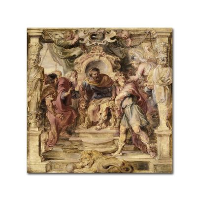 Trademark Fine Art the Wrath of Achilles Wall Dcor