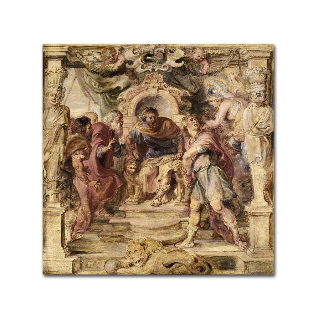 Trademark Fine Art the Wrath of Achilles Wall Dcor