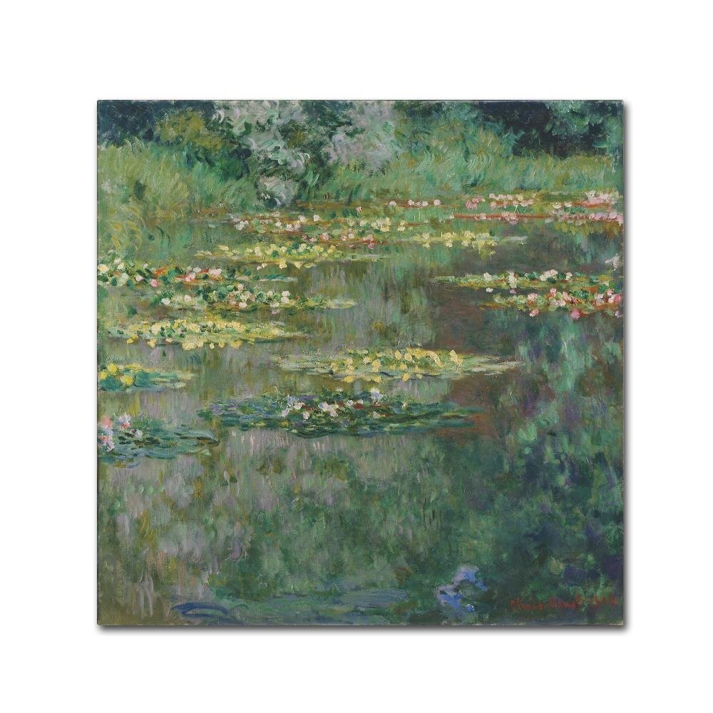 Trademark Fine Art Le Basin Des Nympheas Wall Dcor