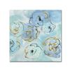 Trademark Fine Art Gold Edged Teal II Wall Dcor view 1